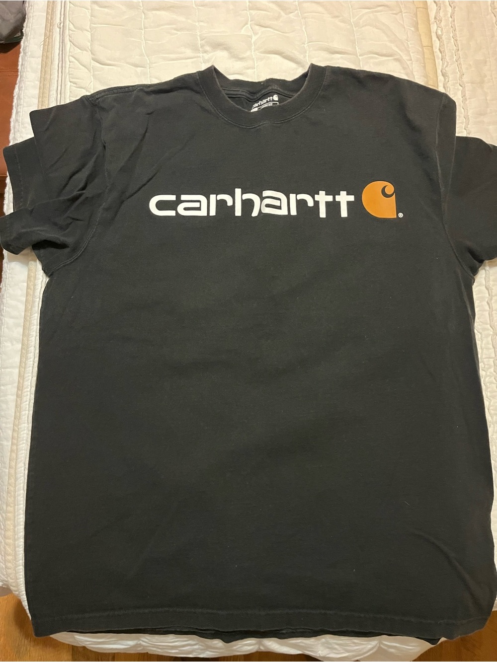 Carhartt Black Loose Fit Crewneck Tee
